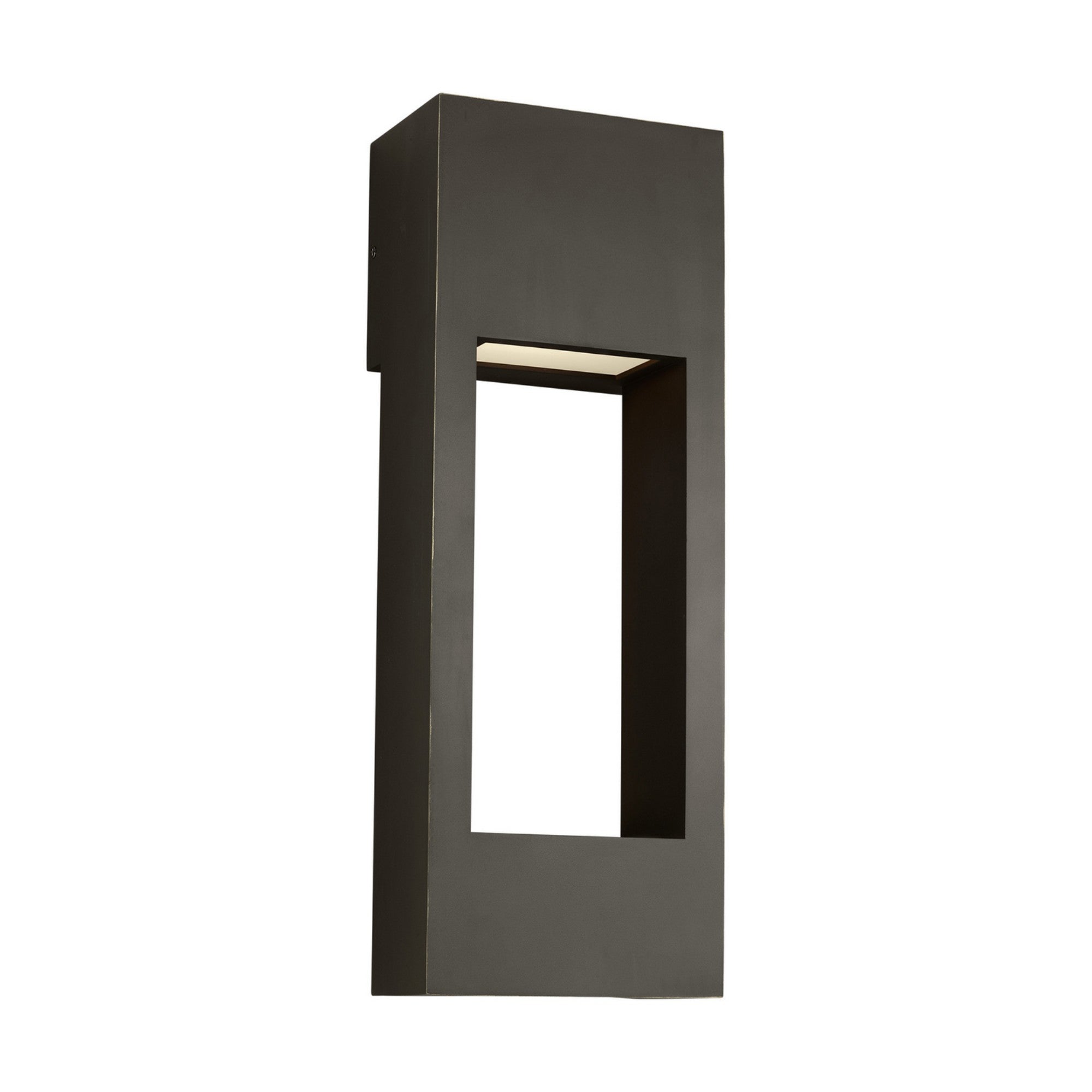 Testa 20" Large LED Outdoor Wall Lantern, Antique Bronze Finish - Bees Lighting