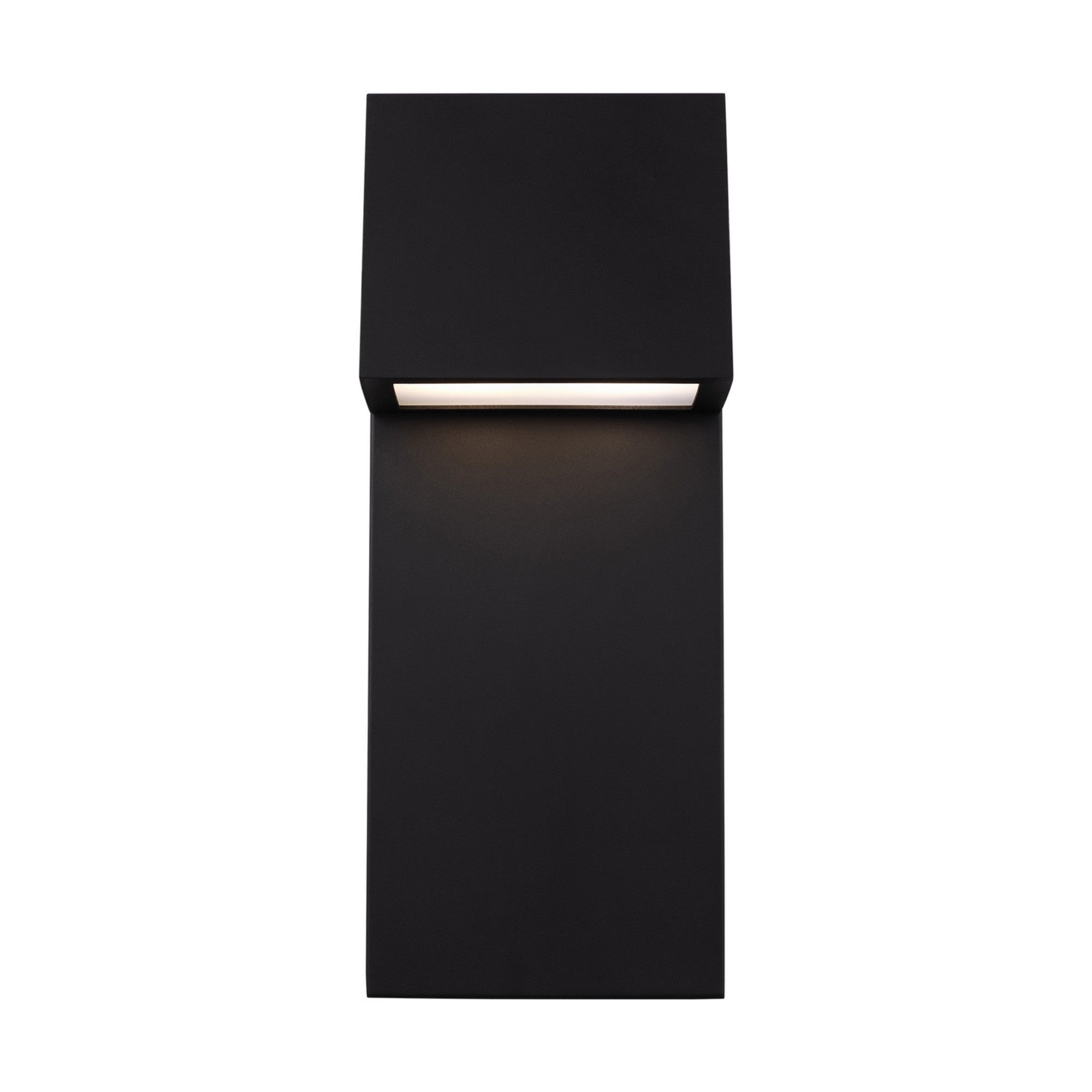 Rocha 20" Large LED Outdoor Wall Lantern, Black Finish - Bees Lighting