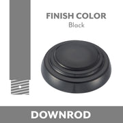 Minka Aire 3" Downrod Black Finish - Bees Lighting