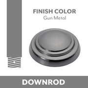 Minka Aire 36" Downrod Gun Metal Finish - Bees Lighting