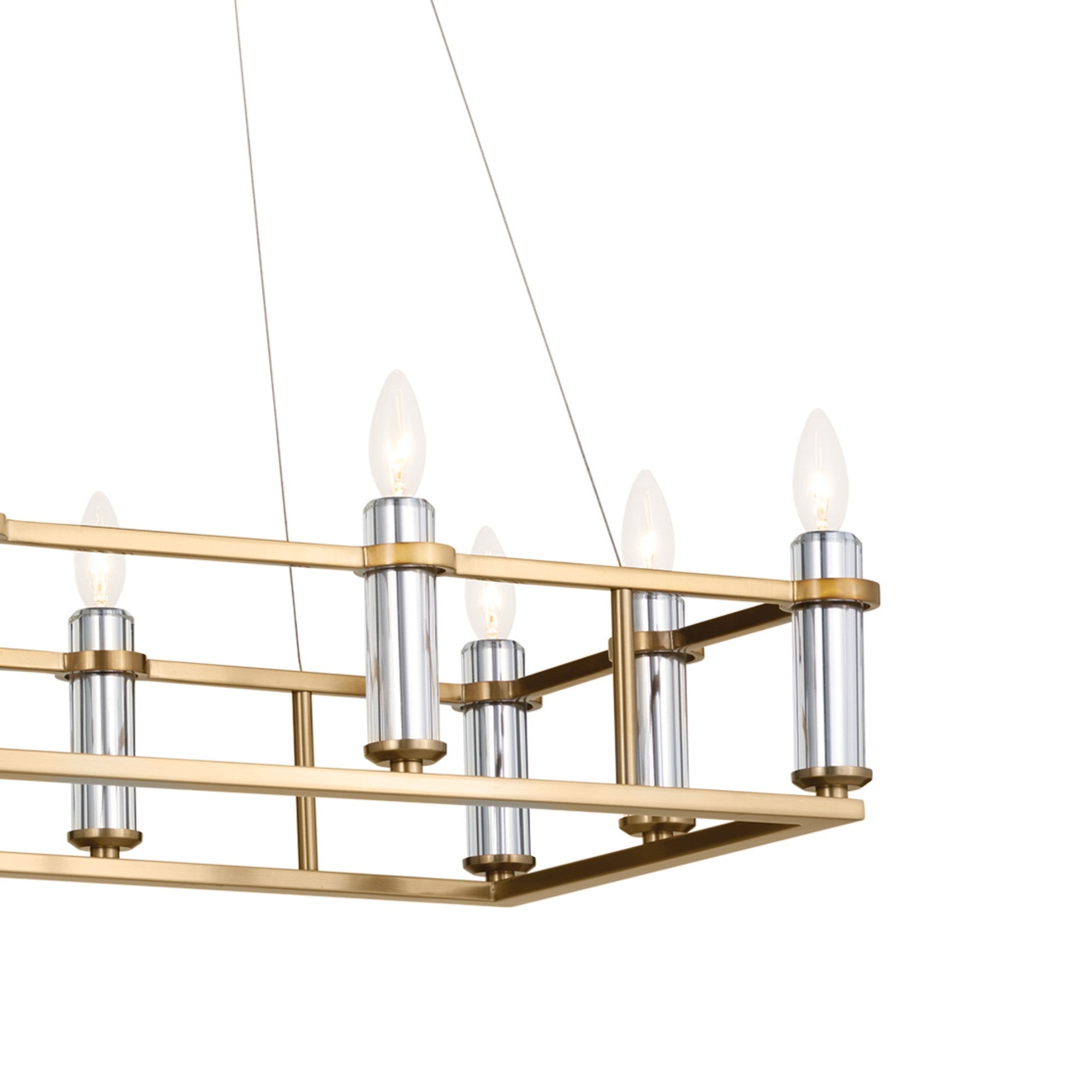 Rosalind 45.25" Linear Chandelier - Bees Lighting