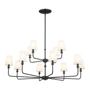 Pallas 42" 2-Tier Chandelier - Bees Lighting