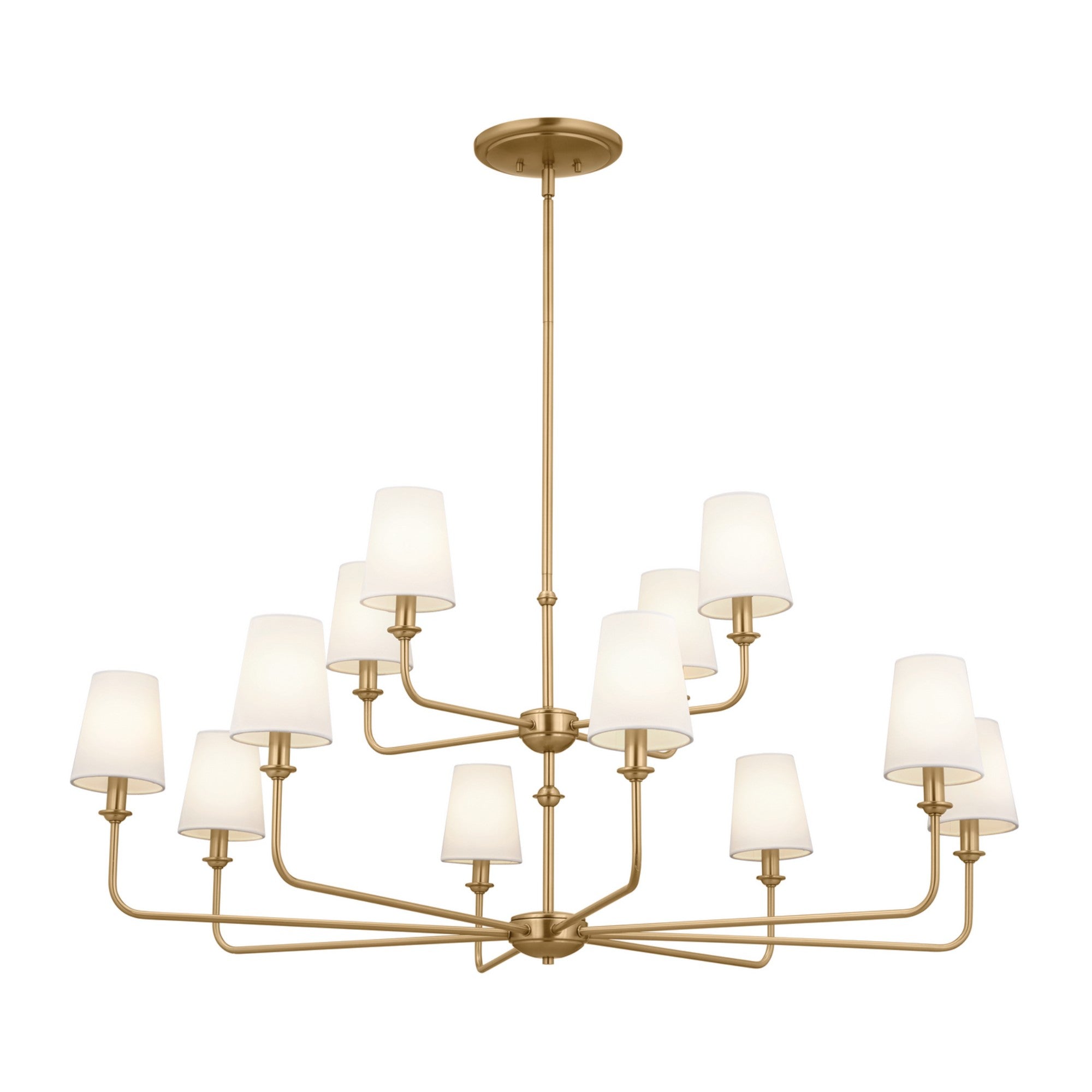 Pallas 42" 2-Tier Chandelier - Bees Lighting