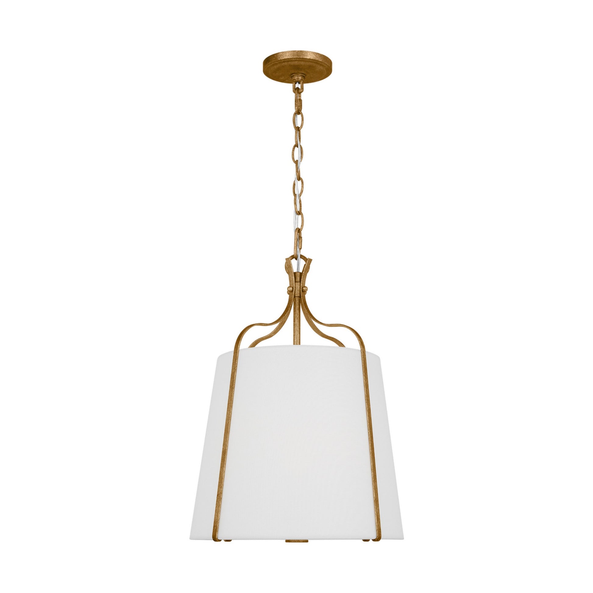 Leander 14" Small Hanging Shade, Antique Gild Finish - Bees Lighting