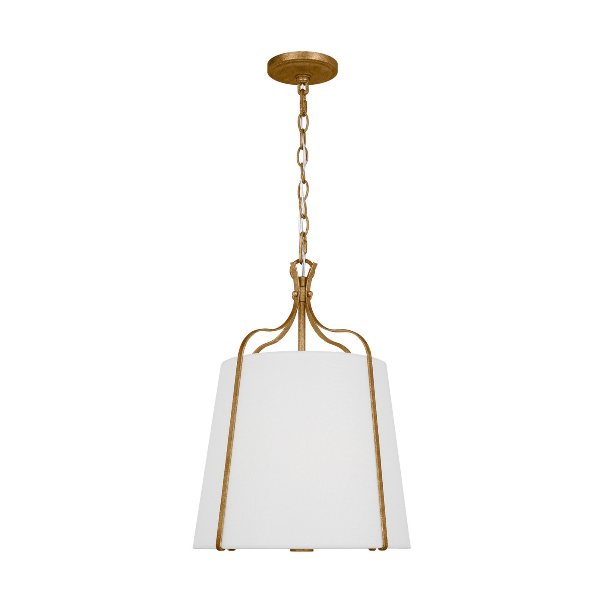 Leander 14" Small Hanging Shade, Antique Gild Finish - Bees Lighting