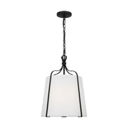 Leander 14" Small Hanging Shade, Smith Steel Finish - Bees Lighting