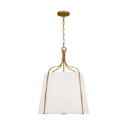 Leander 18" Medium Hanging Shade, Antique Gild Finish - Bees Lighting