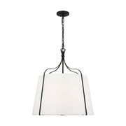 Leander 24" Large Hanging Shade, Smith Steel Finish - Bees Lighting