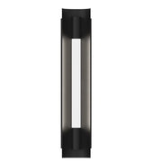 Carson 17" LED Small Vanity Light, Midnight Black Finish - Bees Lighting