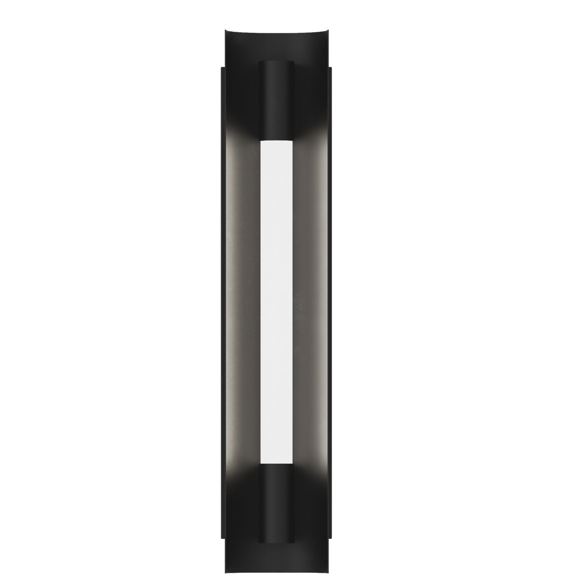 Carson 17" LED Small Vanity Light, Midnight Black Finish - Bees Lighting