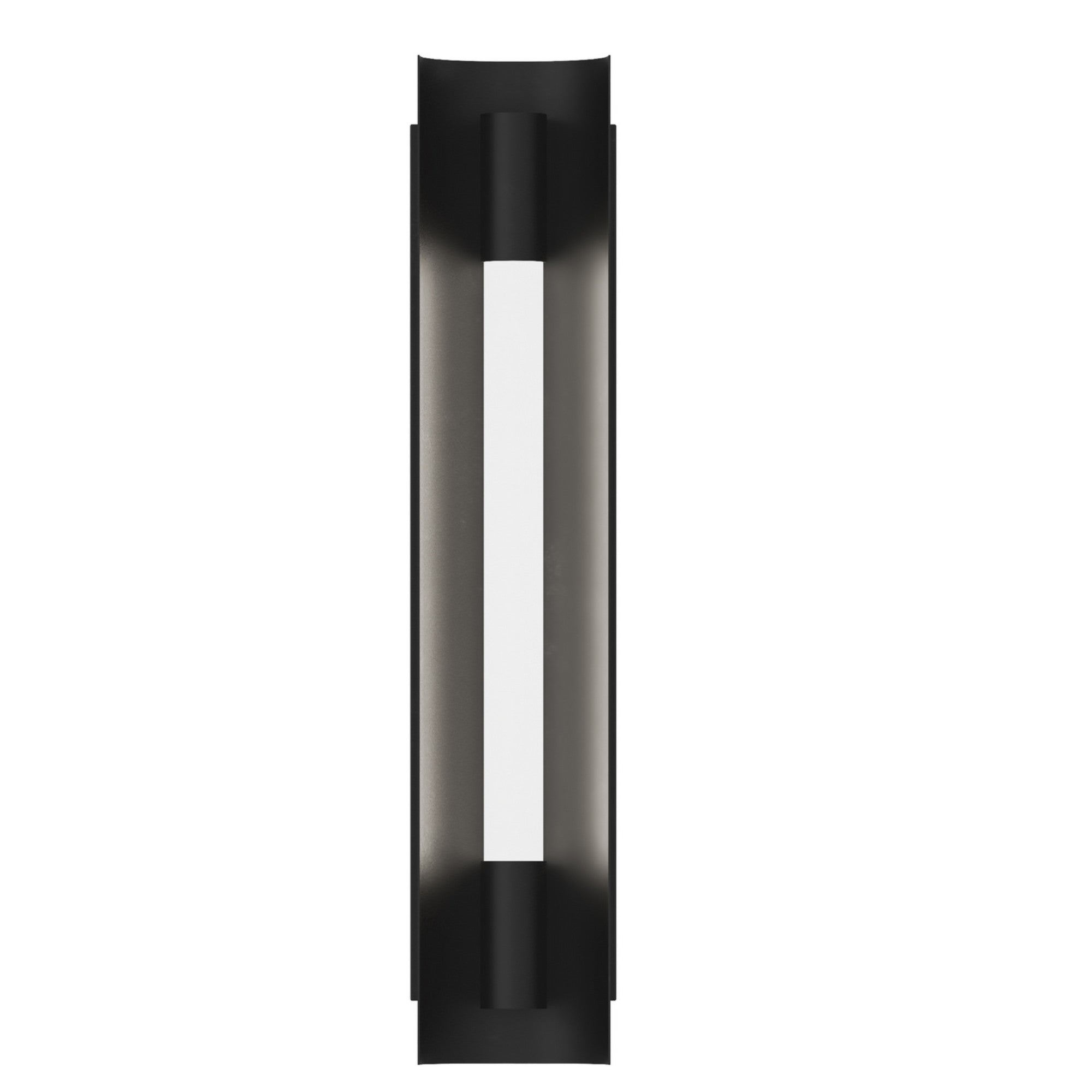 Carson 17" LED Small Vanity Light, Midnight Black Finish - Bees Lighting