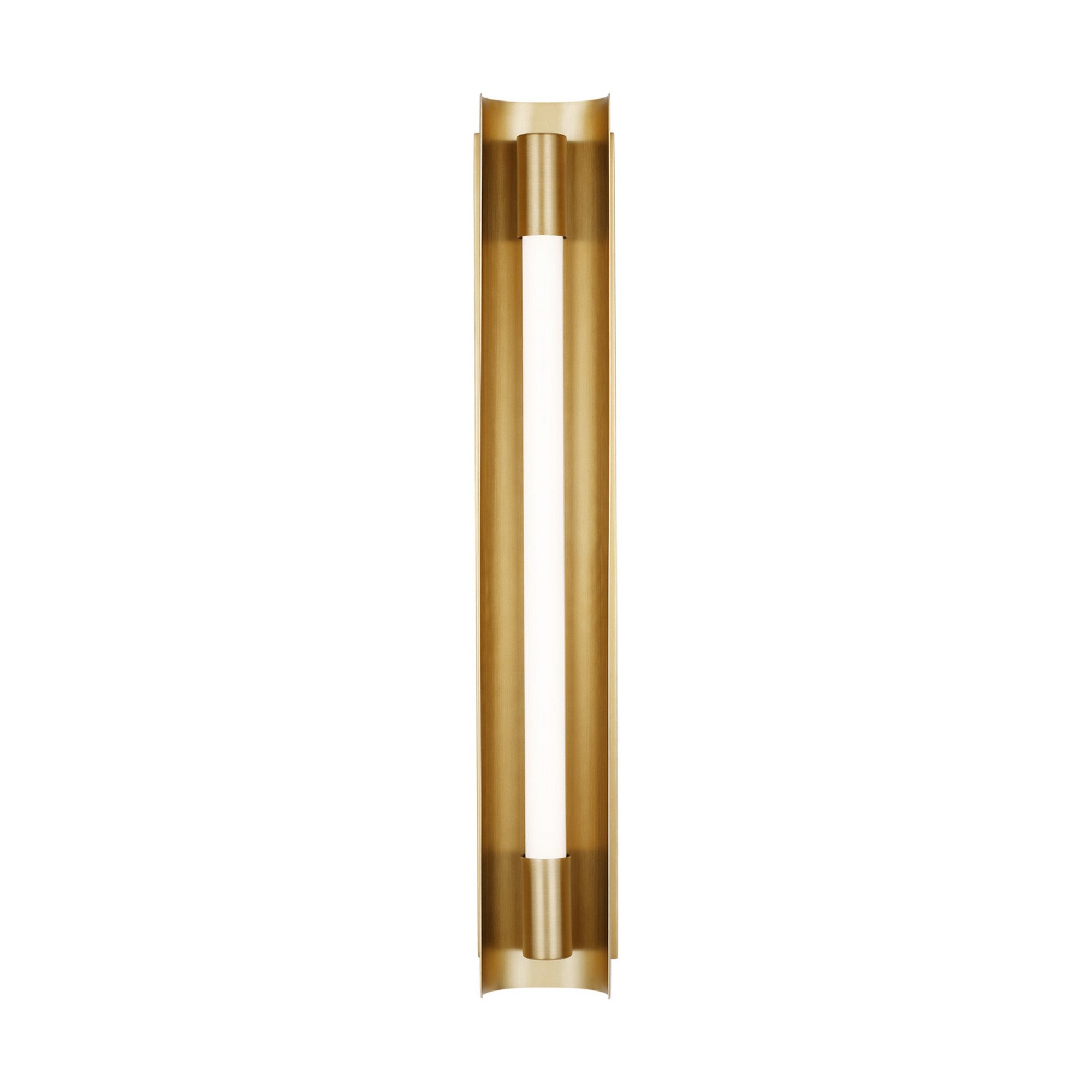 Carson 22" LED Medium Vanity Light, Burnished Brass Finish - Bees Lighting