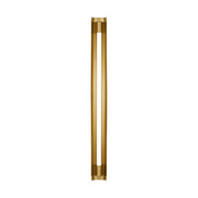 Carson 36" LED Grand Vanity Light, Burnished Brass Finish - Bees Lighting