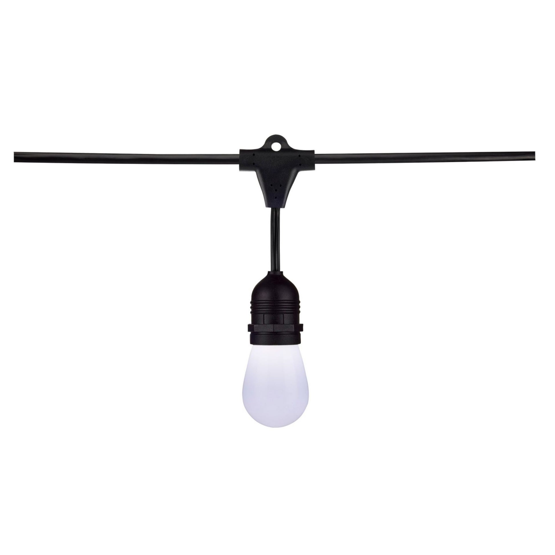 Starfish WiFi Smart Indoor/Outdoor LED String Light, 12-S14 Bulbs, Tunable White - Bees Lighting