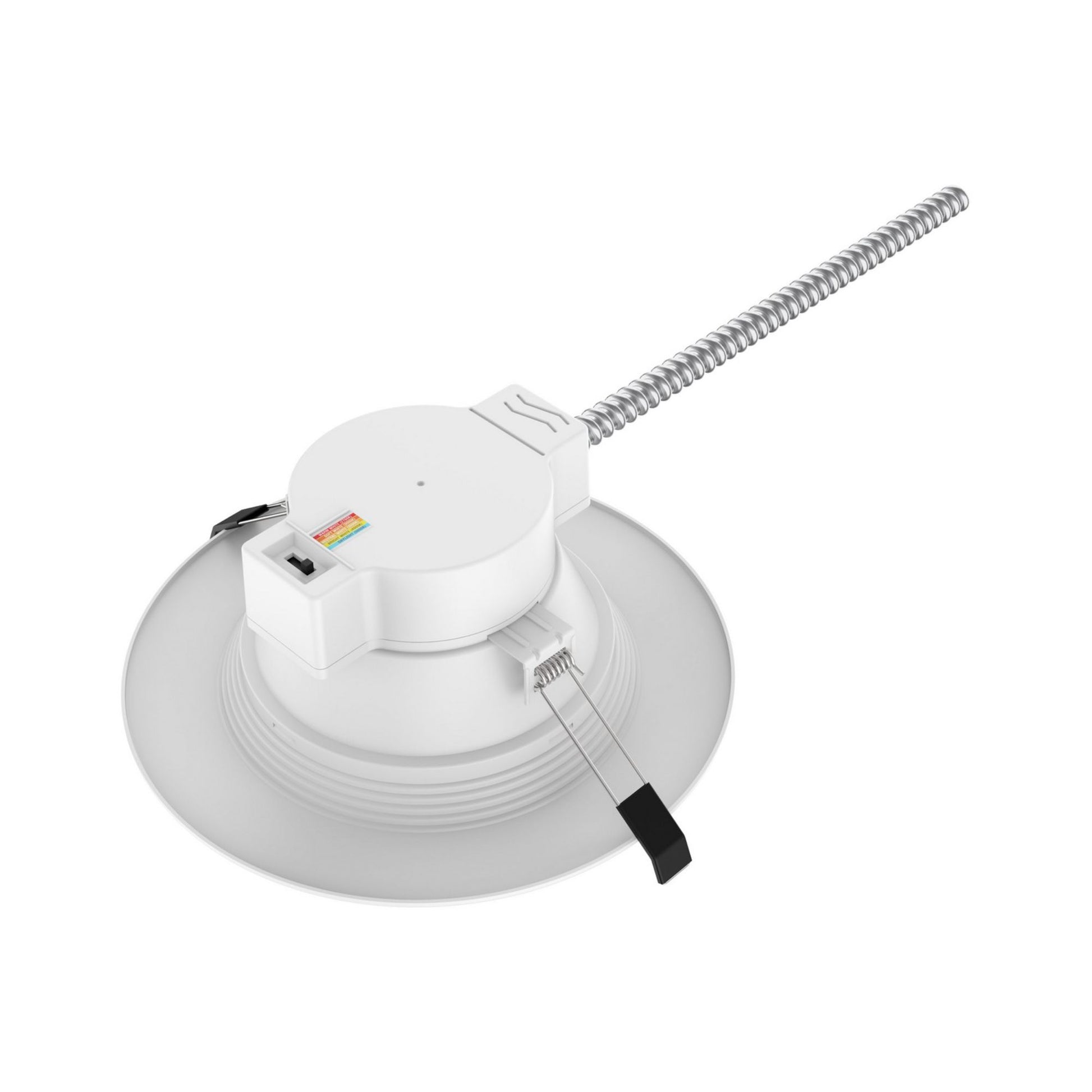 8" Commercial LED Downlight, 22W, 2200 Lm, 5-CCT, Baffle Trim, 120-277V - Bees Lighting