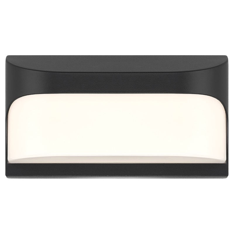 Laguna 9 in. LED Outdoor Wall Sconce Black Finish - Bees Lighting
