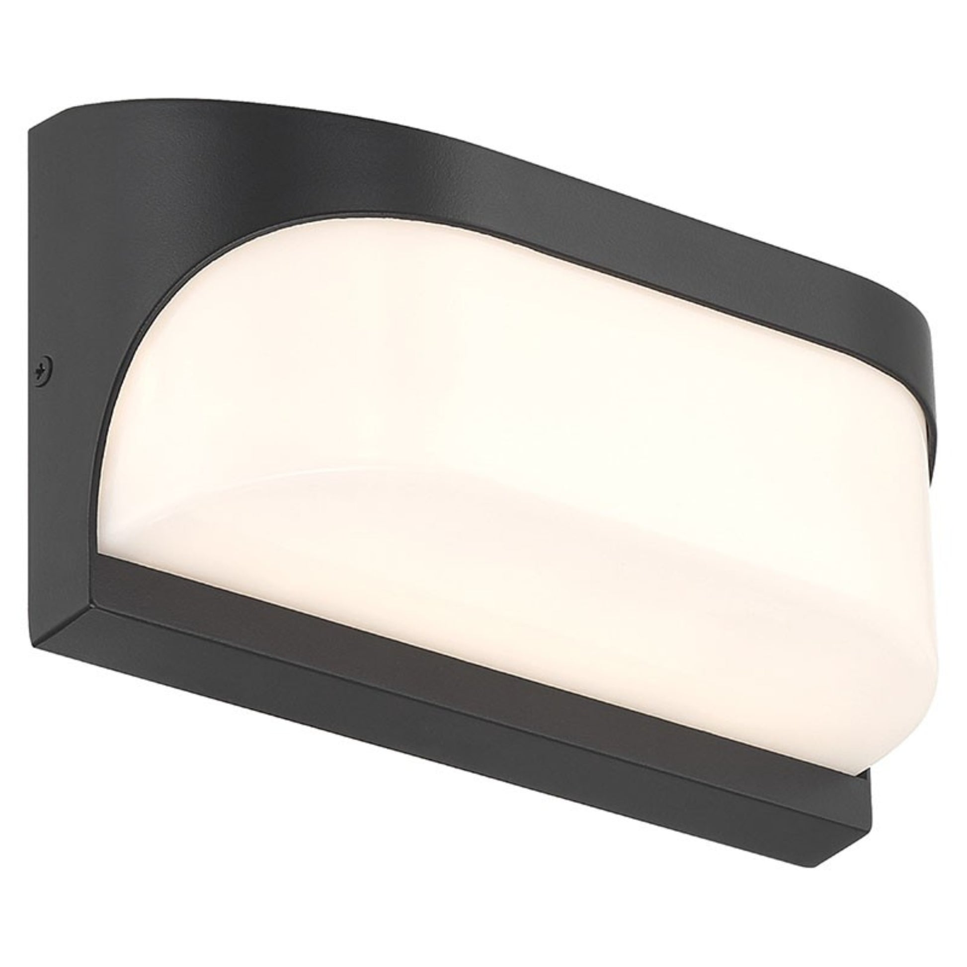 Laguna 9" LED Outdoor Wall Sconce, Black Finish - Bees Lighting