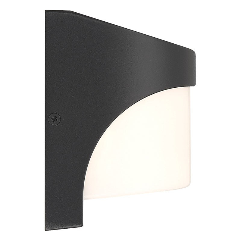 Laguna 9 in. LED Outdoor Wall Sconce Black Finish - Bees Lighting