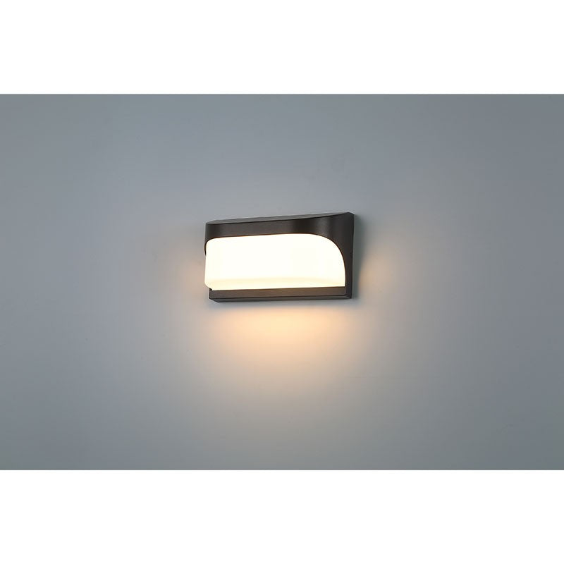 Laguna 9 in. LED Outdoor Wall Sconce Black Finish - Bees Lighting