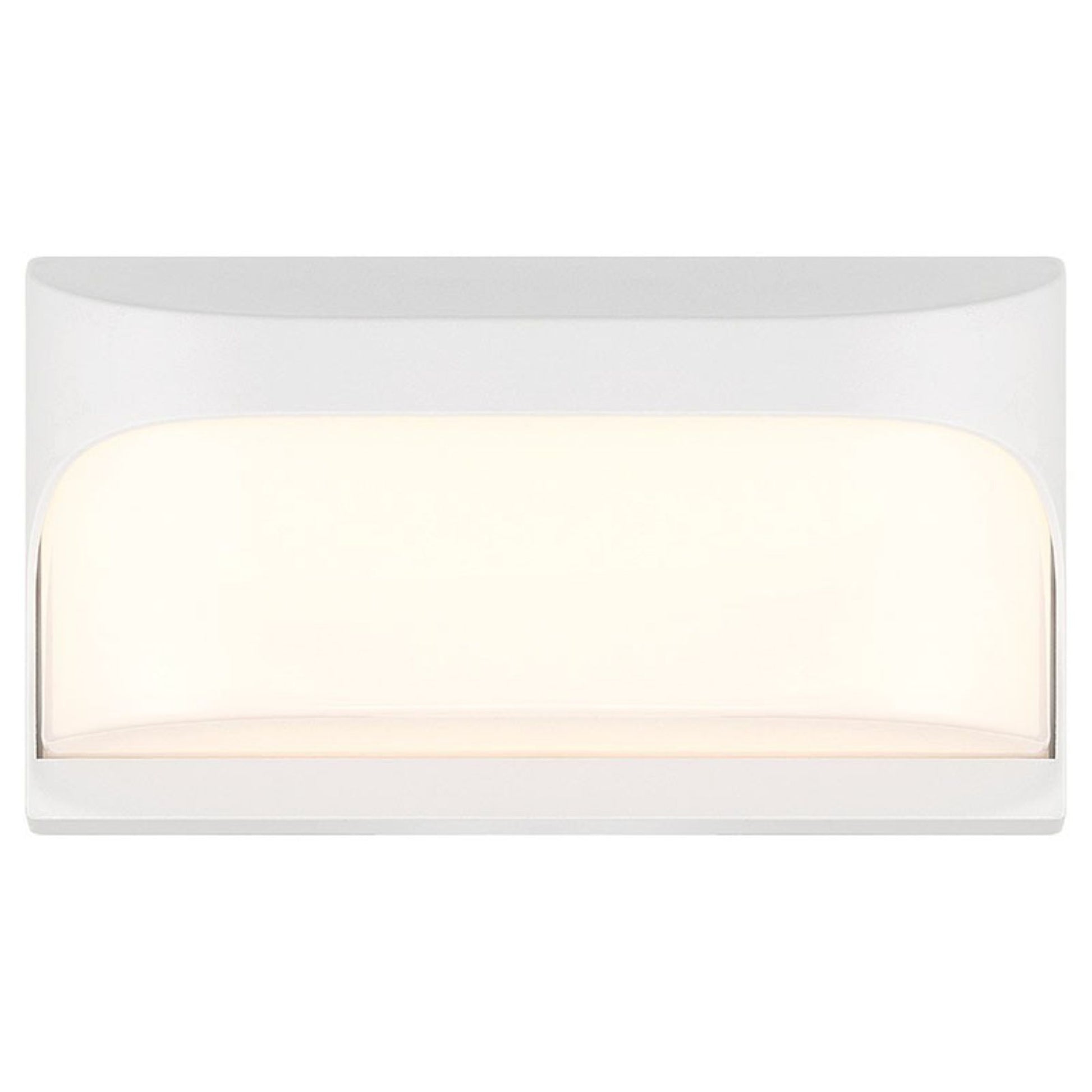 Laguna 9 in. LED Outdoor Wall Sconce White Finish - Bees Lighting
