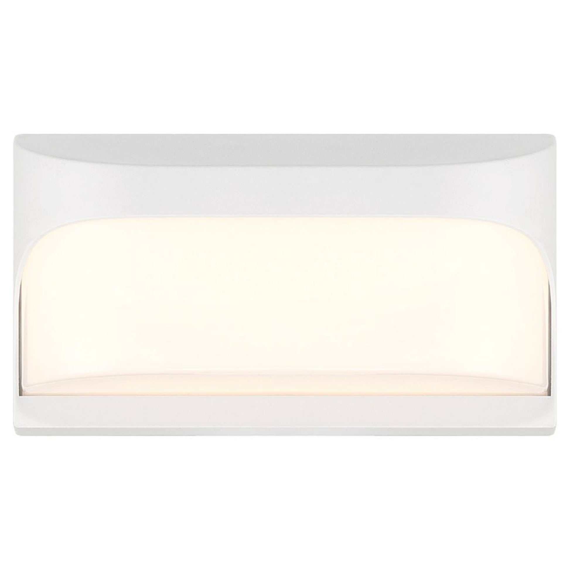 Laguna 9" LED Outdoor Wall Sconce, White Finish - Bees Lighting