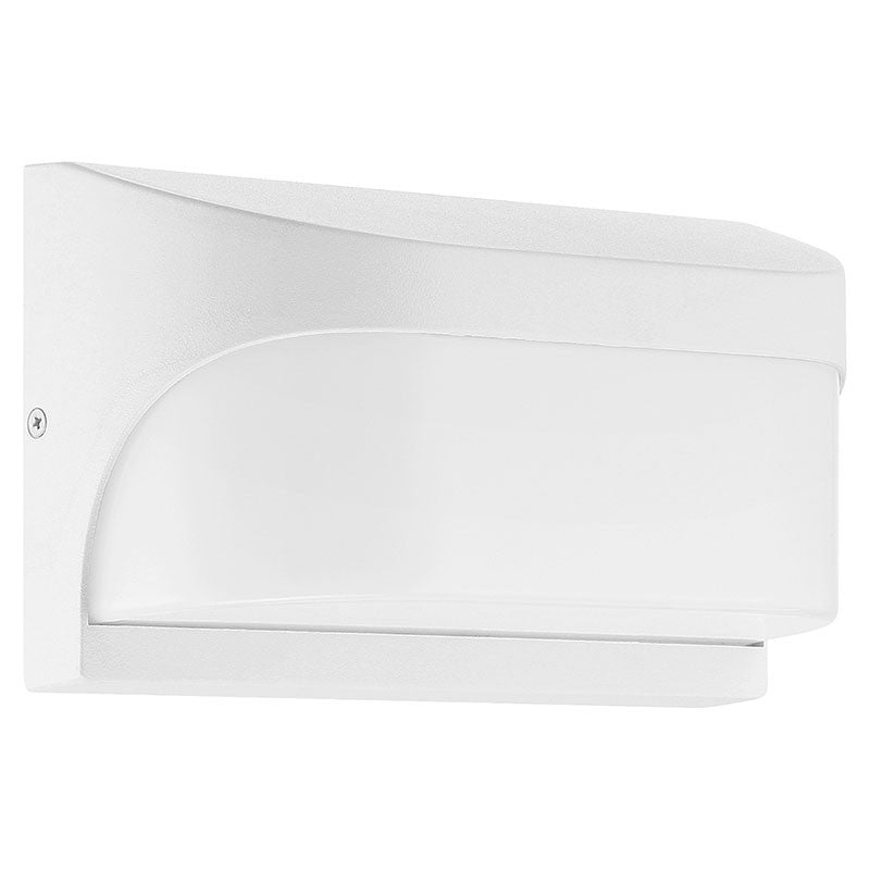 Laguna 9 in. LED Outdoor Wall Sconce White Finish - Bees Lighting