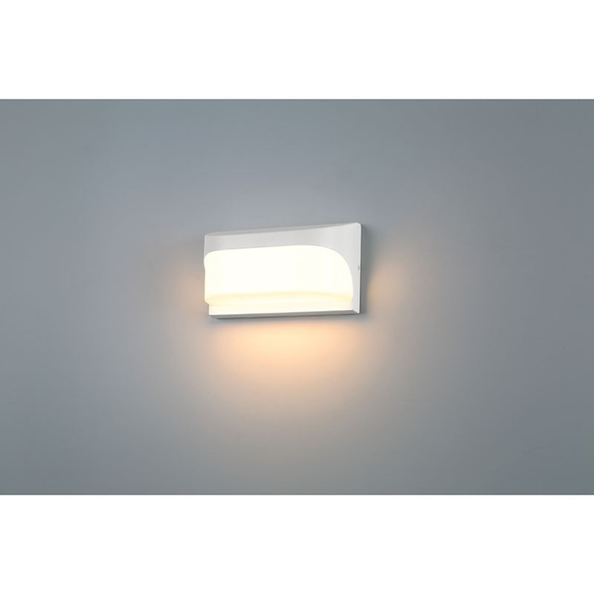 Laguna 9" LED Outdoor Wall Sconce, White Finish - Bees Lighting