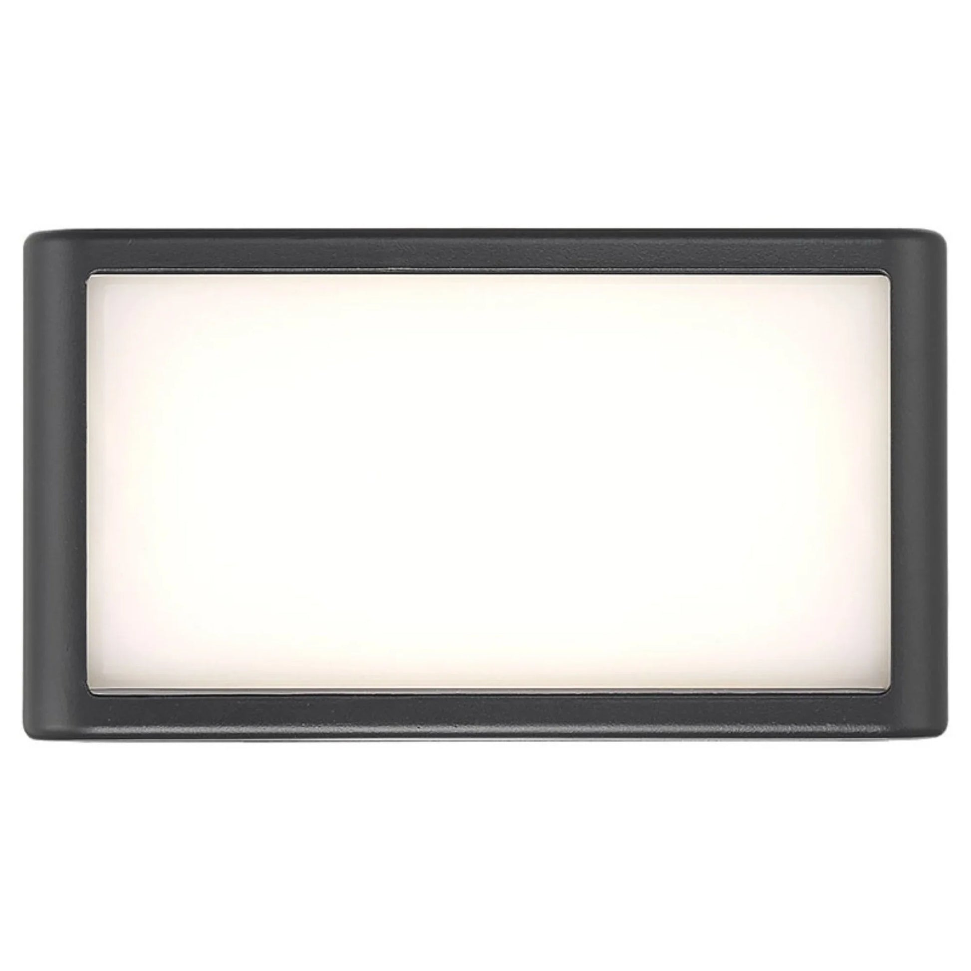 Malibu 9" LED Outdoor Wall Sconce, Black Finish - Bees Lighting