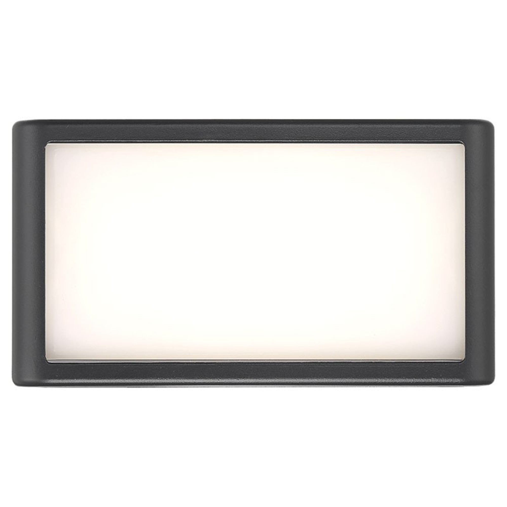 Malibu 9" LED Outdoor Wall Sconce, Black Finish - Bees Lighting