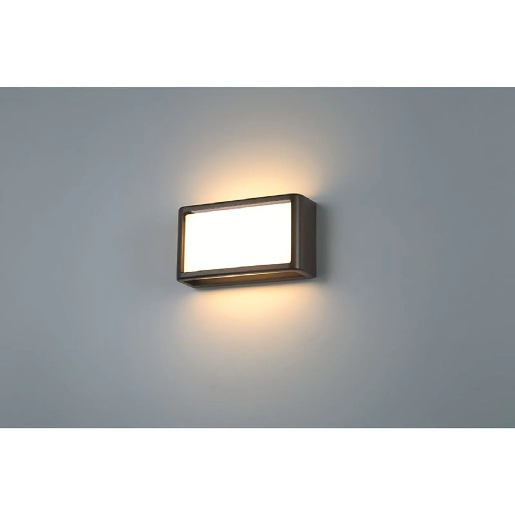 Malibu 9" LED Outdoor Wall Sconce, Black Finish - Bees Lighting
