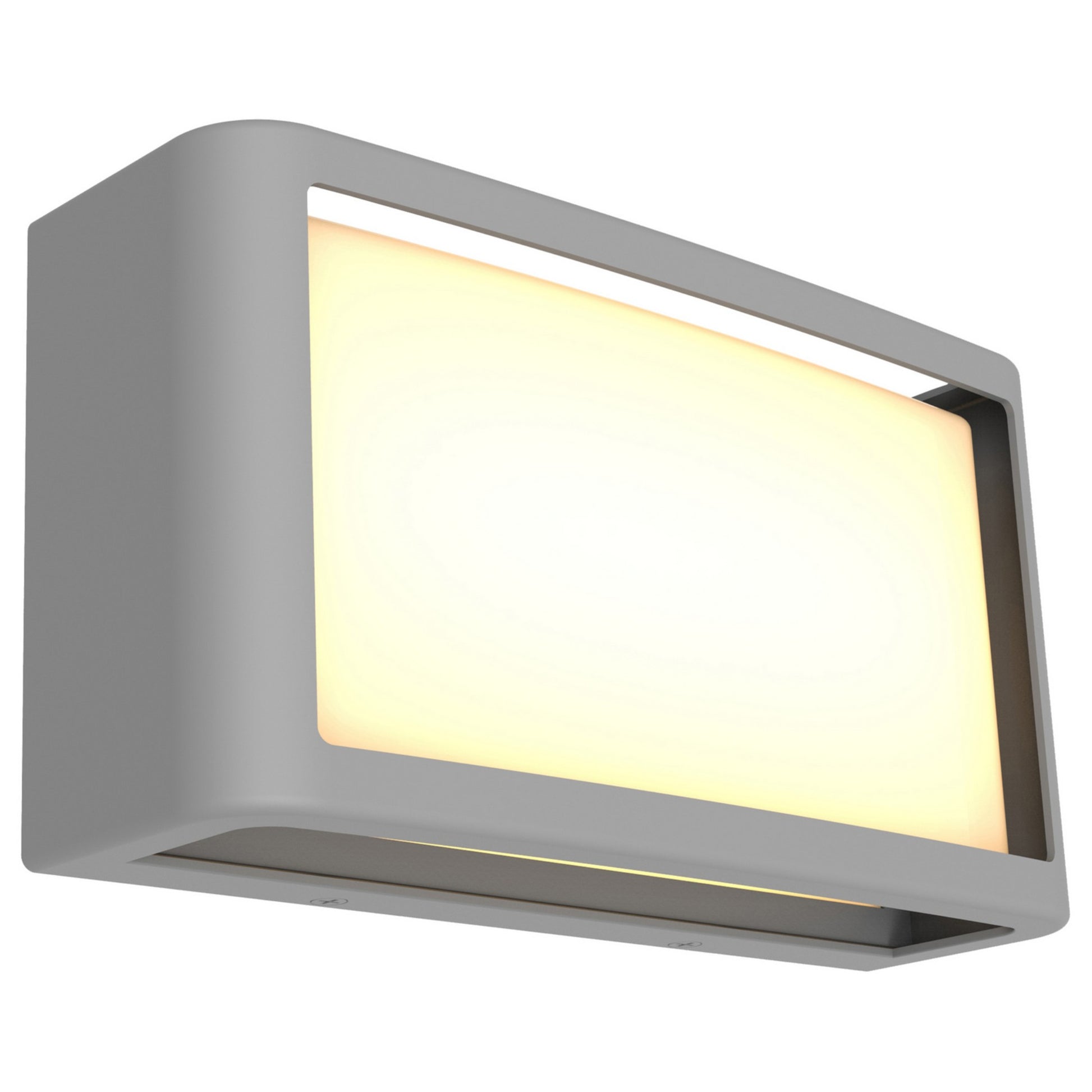 Malibu 9" LED Outdoor Wall Sconce, Satin Finish - Bees Lighting