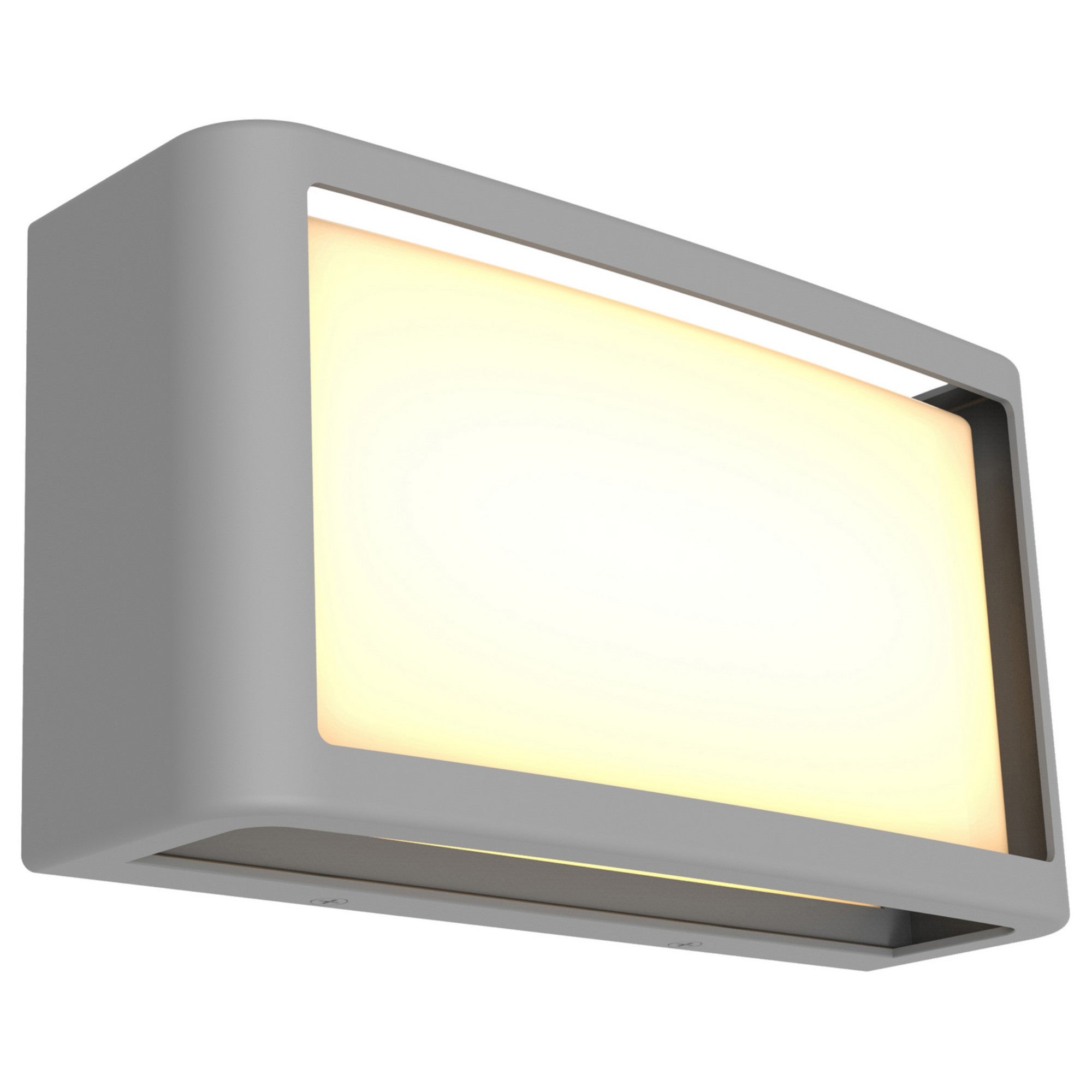 Malibu 9" LED Outdoor Wall Sconce, Satin Finish - Bees Lighting