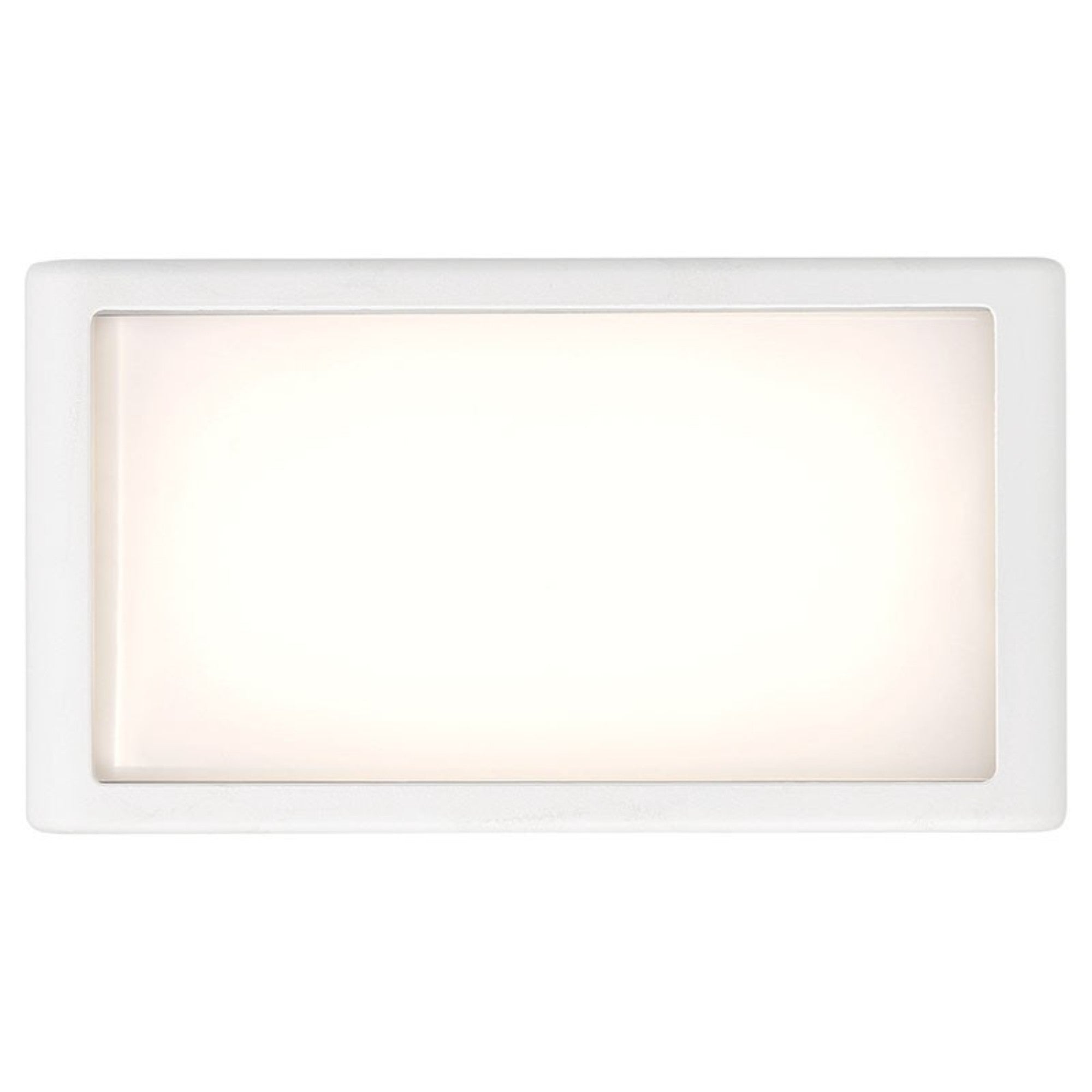Malibu 9" LED Outdoor Wall Sconce, White Finish - Bees Lighting