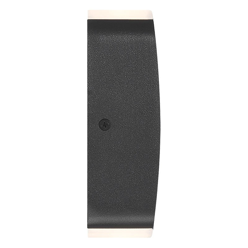 Newport 6 in. LED Outdoor Wall Light Black Finish - Bees Lighting