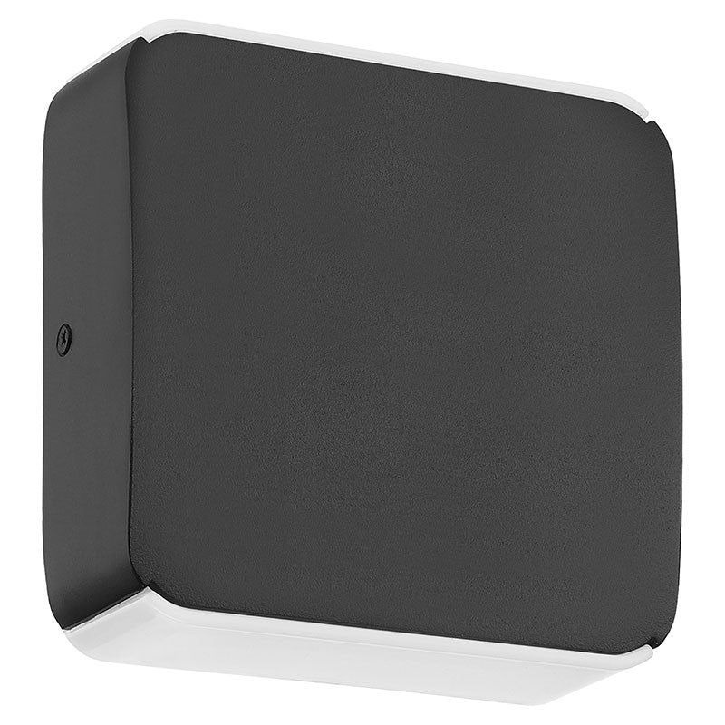 Newport 6 in. LED Outdoor Wall Light Black Finish - Bees Lighting