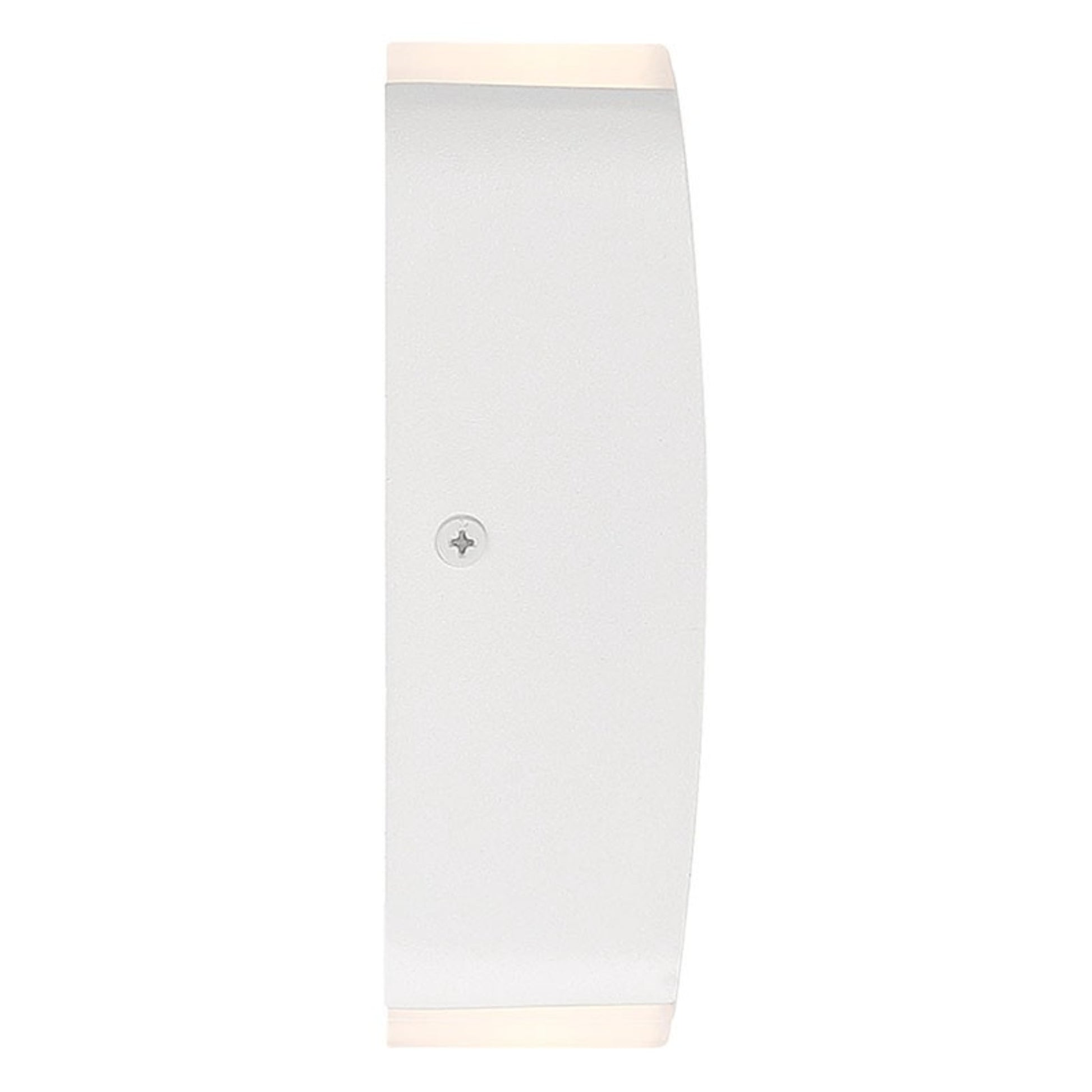 Newport 6" LED Outdoor Wall Sconce, White Finish - Bees Lighting