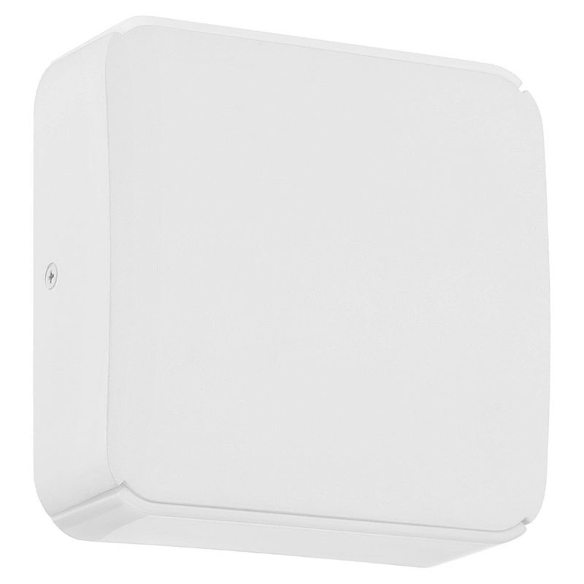 Newport 6" LED Outdoor Wall Sconce, White Finish - Bees Lighting
