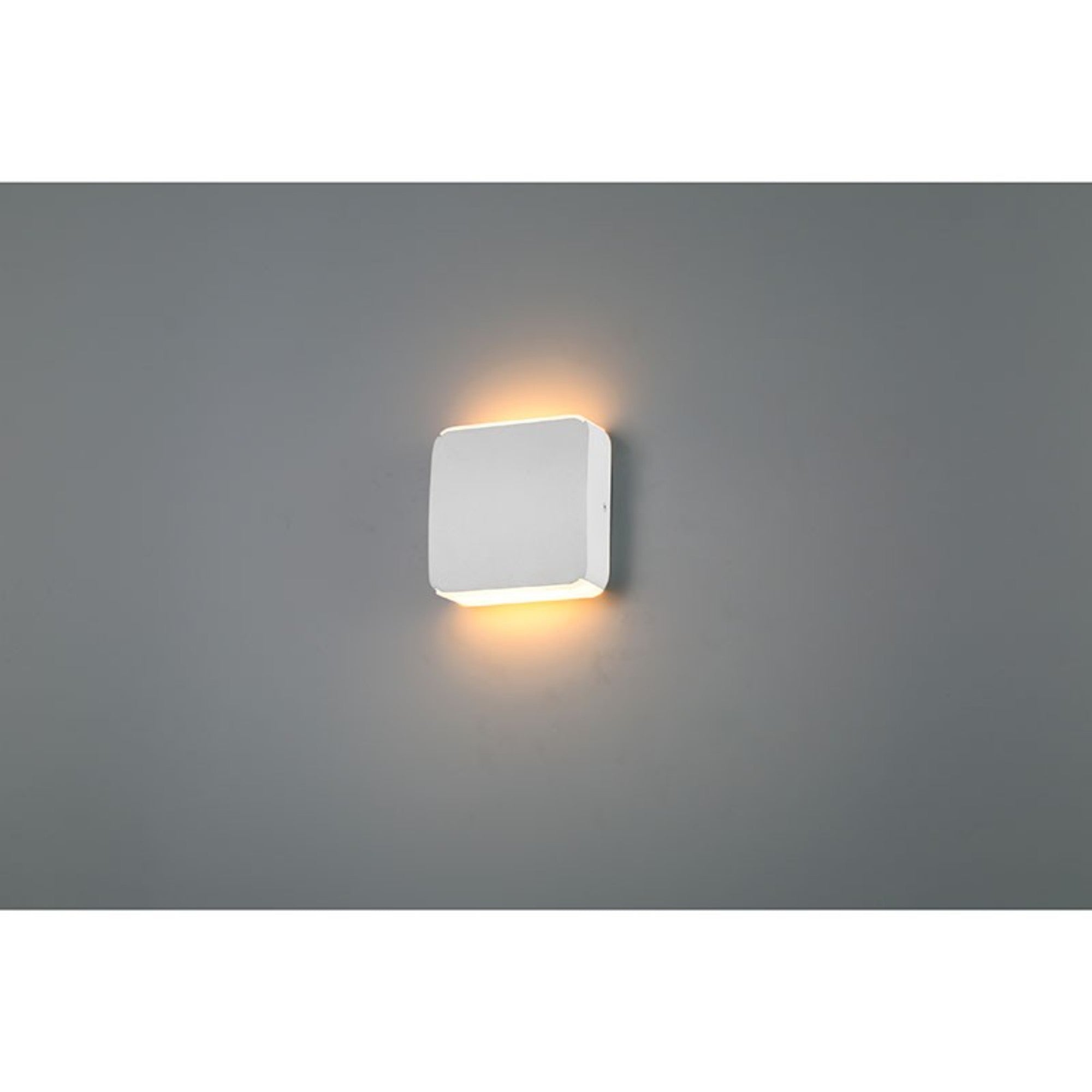 Newport 6" LED Outdoor Wall Sconce, White Finish - Bees Lighting