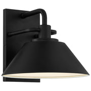 Avalon 13" LED Outdoor Wall Sconce, Black Finish - Bees Lighting