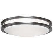 Solero III 18" LED Flush Mount, Bronze Finish - Bees Lighting