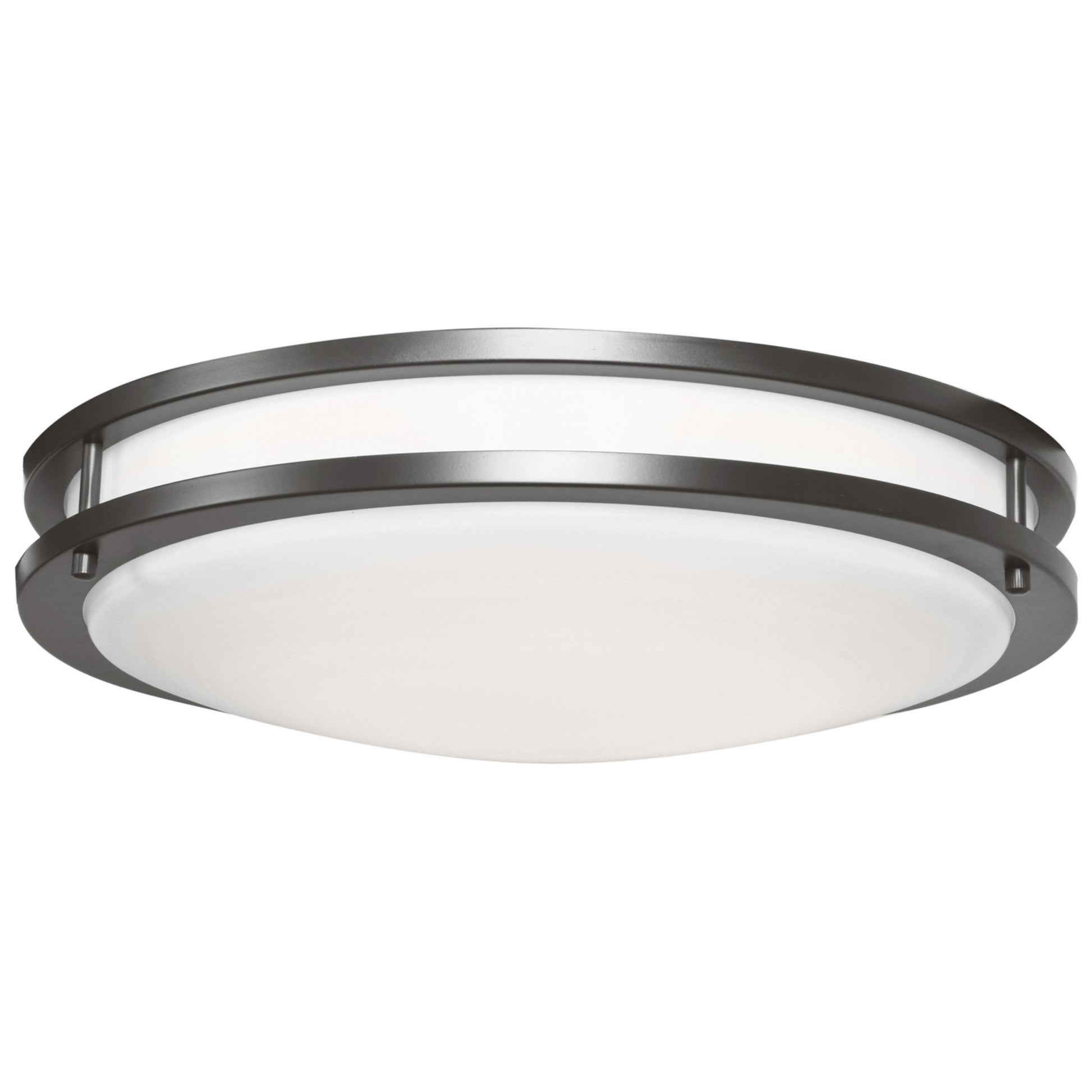 Solero III 18" LED Flush Mount, Bronze Finish - Bees Lighting