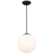 Pearl 11" Pendant, Matte Black Finish - Bees Lighting