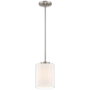 Seville 10" LED Pendant, Brushed Steel Finish - Bees Lighting