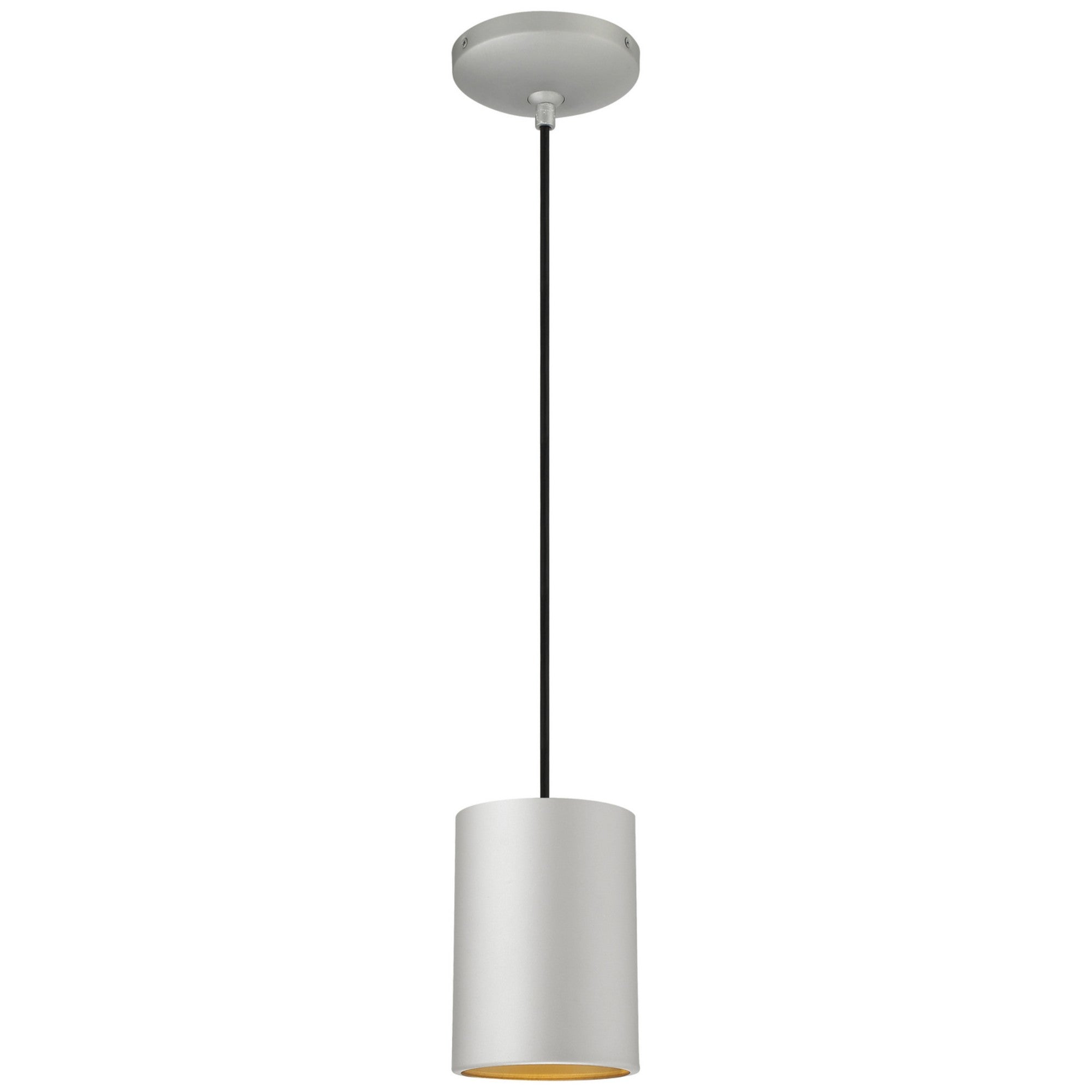 Pilson 7" LED Pendant, Satin Finish, Cord - Bees Lighting