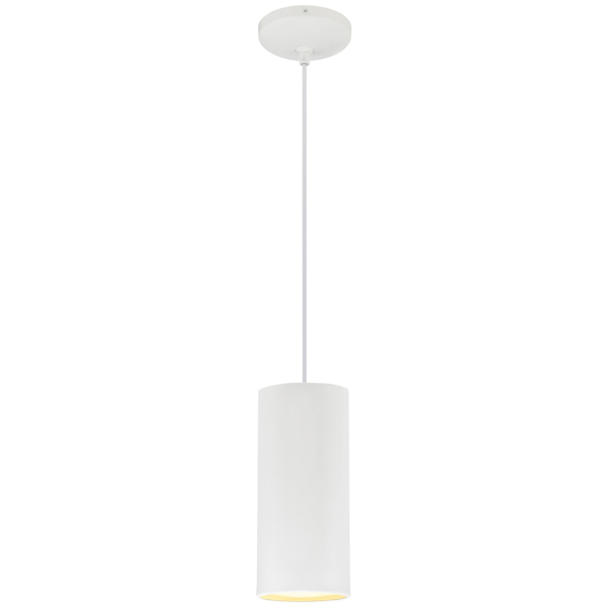 Pilson 11" LED Pendant, Matte White Finish, Cord - Bees Lighting
