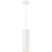 Pilson 15" Pendant, Matte White Finish, Cord - Bees Lighting