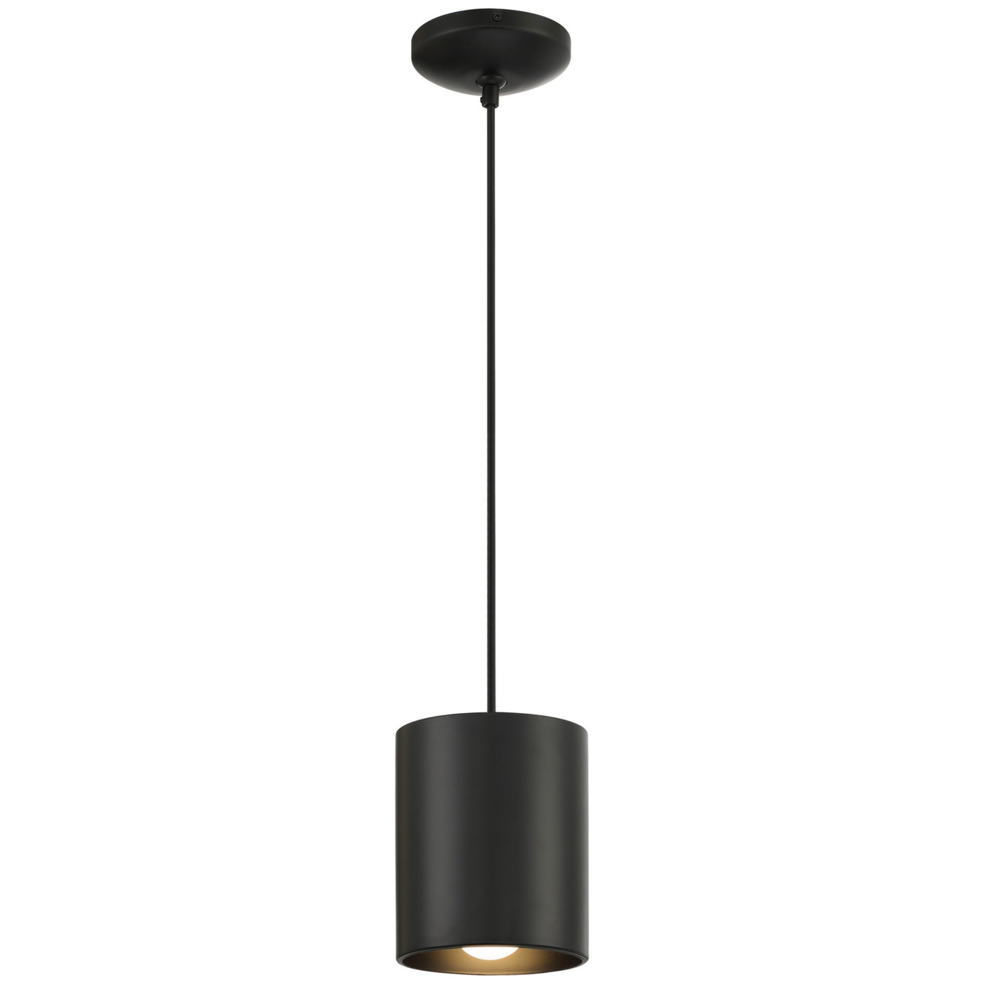 Pilson XL 7" LED Pendant, Matte Black Finish, Cord - Bees Lighting