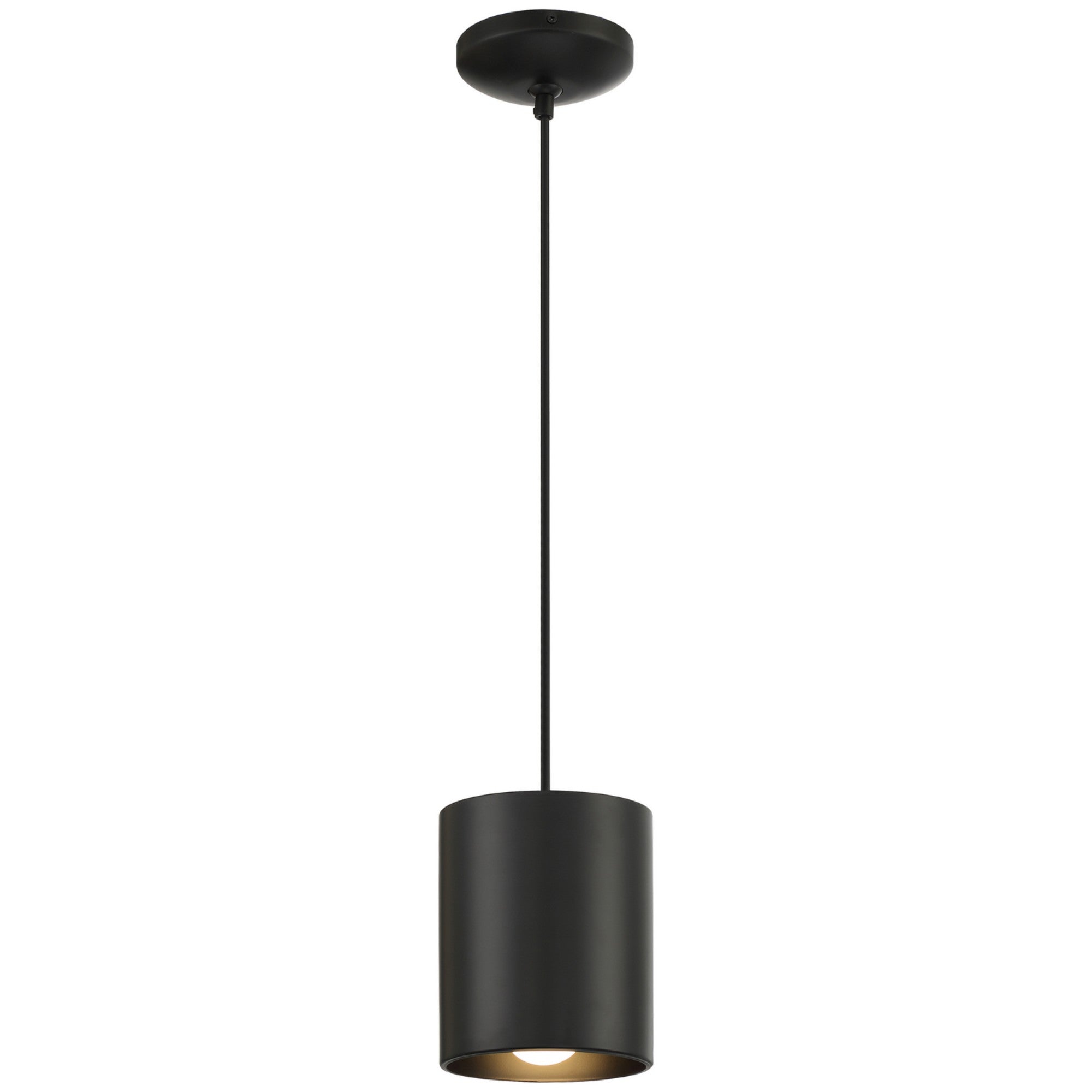 Pilson XL 7" Pendant, Matte Black Finish, Cord