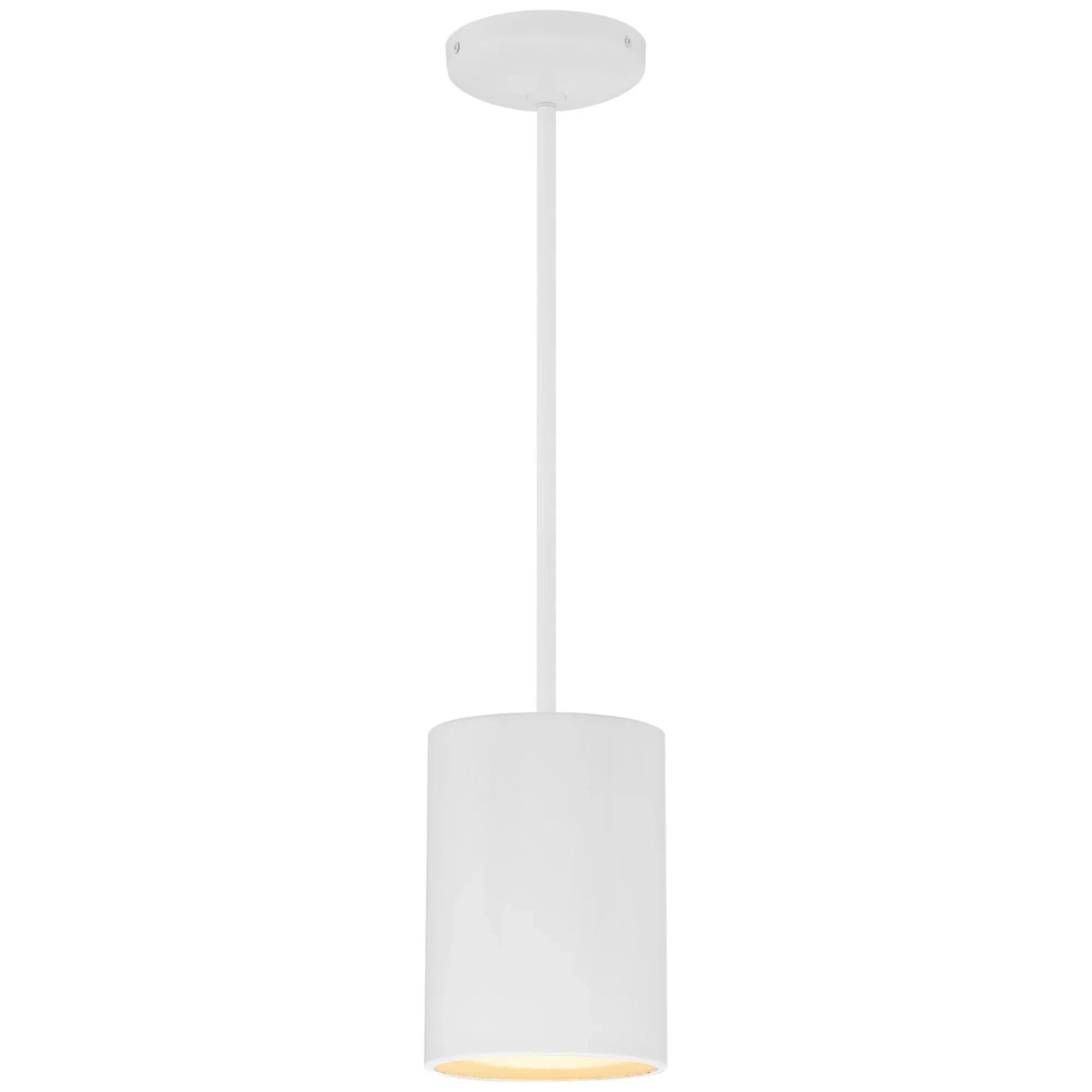 Pilson XL 7" Pendant, Matte White Finish, Rod - Bees Lighting