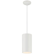 Pilson XL 11" LED Pendant, Matte White Finish, Cord - Bees Lighting